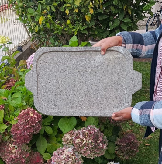 Piedra Volcánica para Asar – Rectangular, 3 kg, Ideal para Mariscos y Carnes